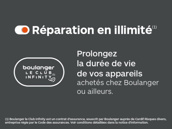 Réparation illimité Boulanger Infinity Boulanger Publier Amphion