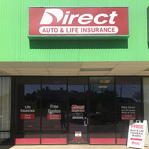 Direct Auto Insurance storefront located at  3046 Indiana Avenue, Vicksburg