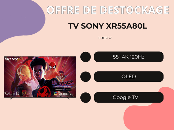 TV Sony XR55A80L