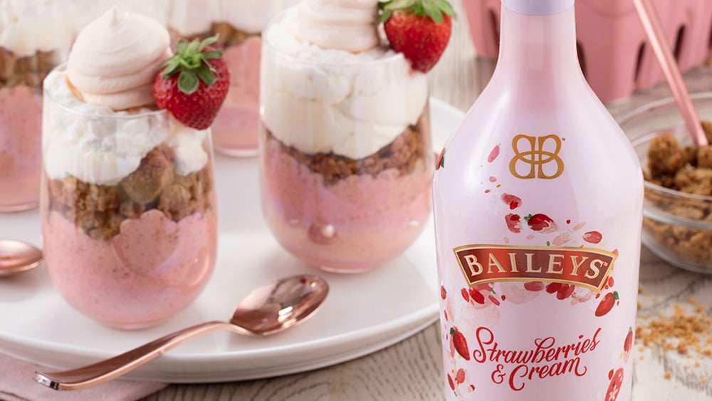 Baileys Strawberries & Cream 70cl - Baileys & Co - Alcool & liqueurs
