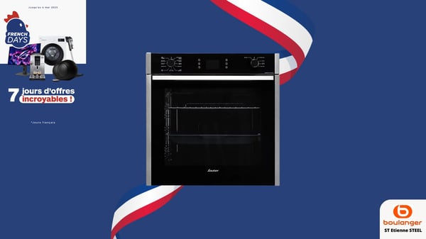 Four encastrable SAUTER SOP6612LX dans votre magasin Boulanger St Etienne STEEL !