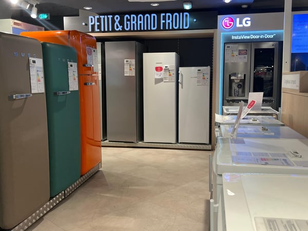 Réfrigérateur  SMEG, LG, Miele, Samsung, whirlpool, hisense, beko, essentielb,