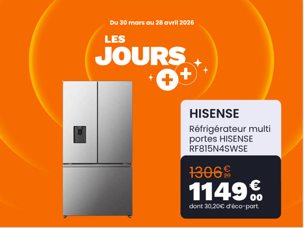 Réfrigérateur multi portes HISENSE RF815N4SWSE