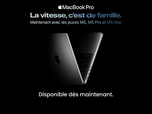 MacBook Pro M5, M5 Pro et M5 Max - Boulanger La Garde
