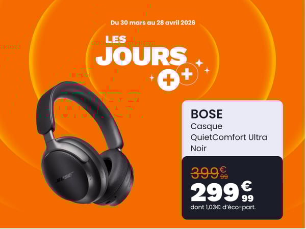 Casque BOSE QuietComfort Ultra Noir