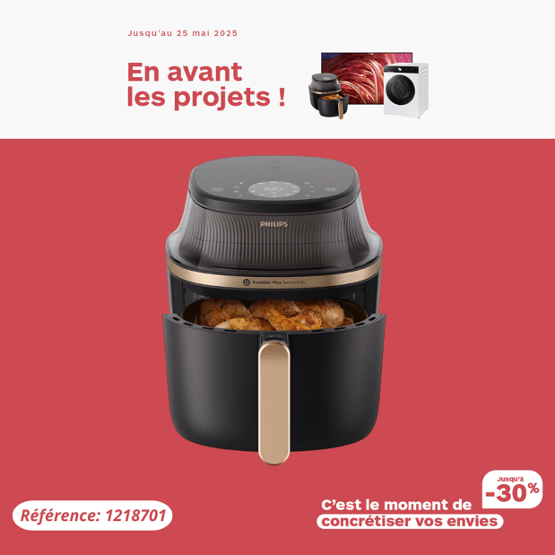 Airfryer PHILIPS Airfryer Série 3000 6.2L NA332/00