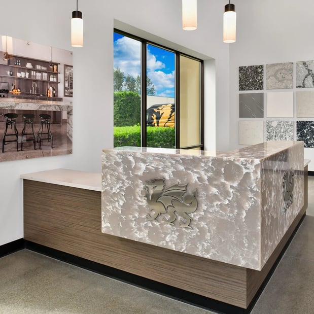 Cambria Showroom - Seattle front desk