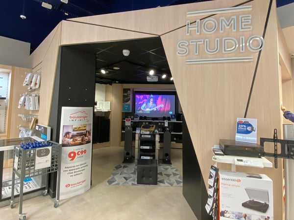 Auditorium et appareil hifi  au magasin Boulanger Bourg-en-Bresse avec les marques Marantz, Devialet, Sony, Denon, Marley, Focal, Davis, Triangle, Audio Technica, klipsch, cabasse.