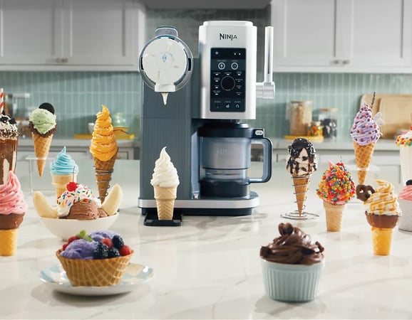 Découvrez la Sorbetière NINJA Creami Swirl NC701 Boulanger Roanne