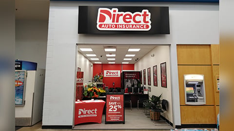 Direct Auto Insurance storefront located at  2100 Summit Ridge Plaza, Mount Pleasant