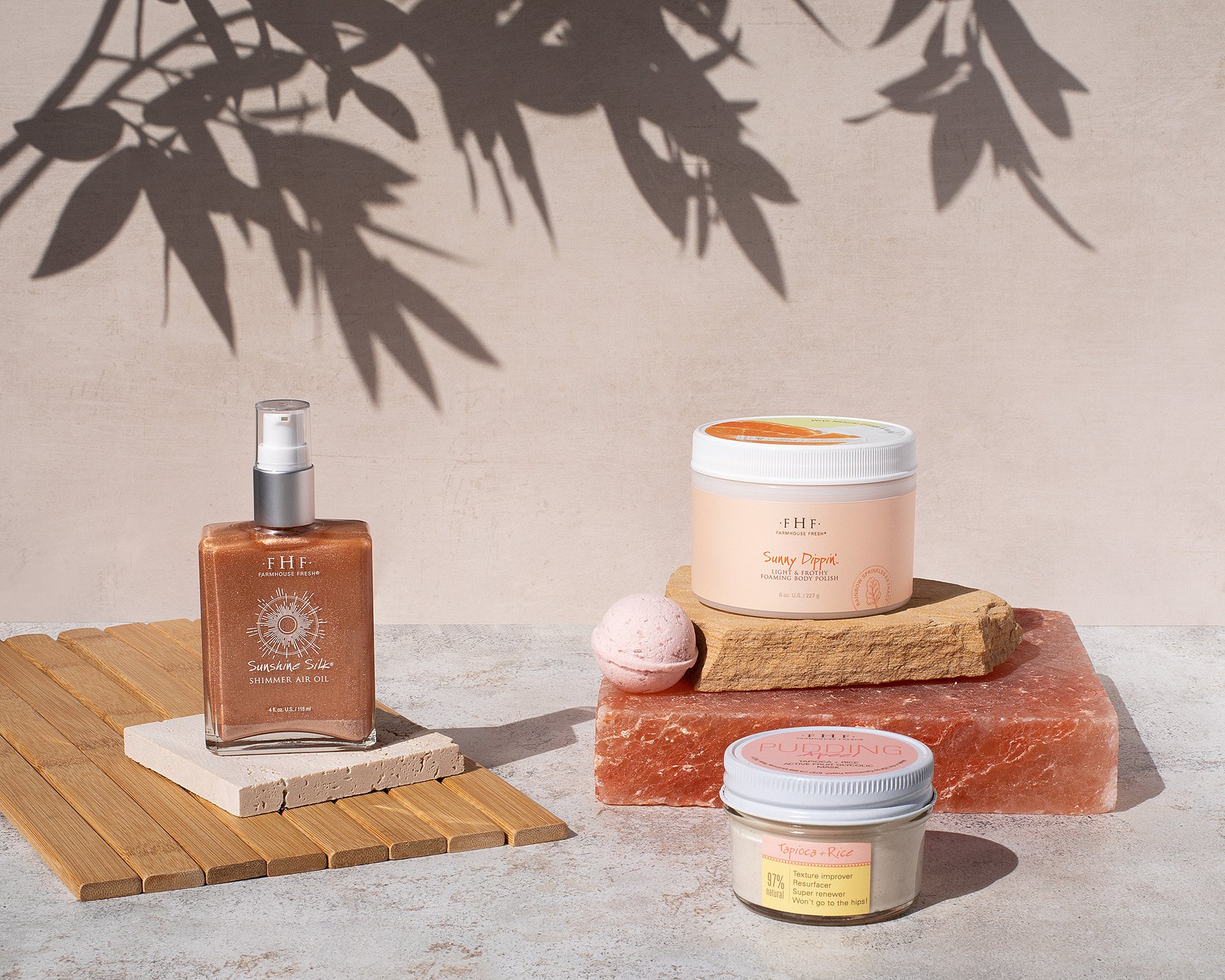 FarmHouse Fresh Products Used in Woodhouse Spring Seasonal Treatments