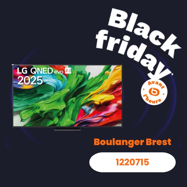 Black Friday chez boulanger brest