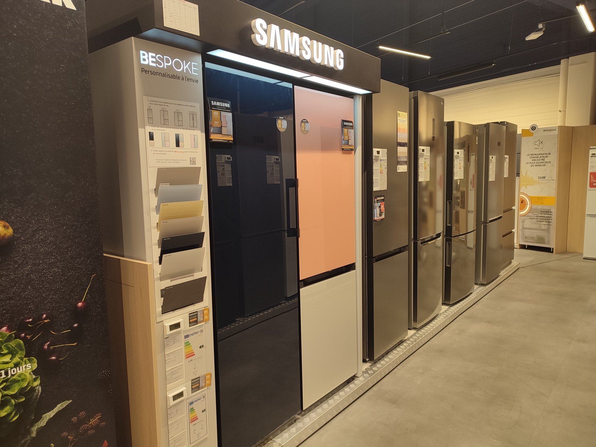Frigo Samsung Bespoke  Boulanger Bordeaux - Mérignac