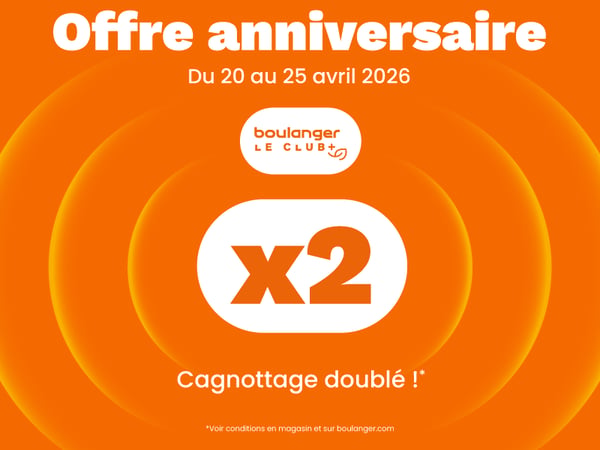 offre anniversaire Boulanger La Rochefoucault