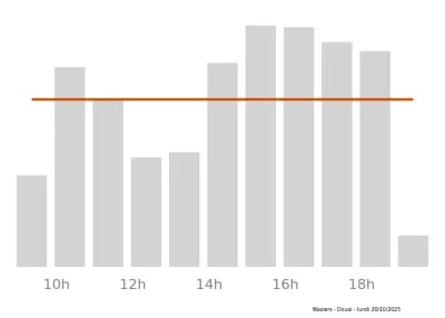 Voir le trafic sur Google maps https://maps.google.com/maps?cid=15560522260989904937