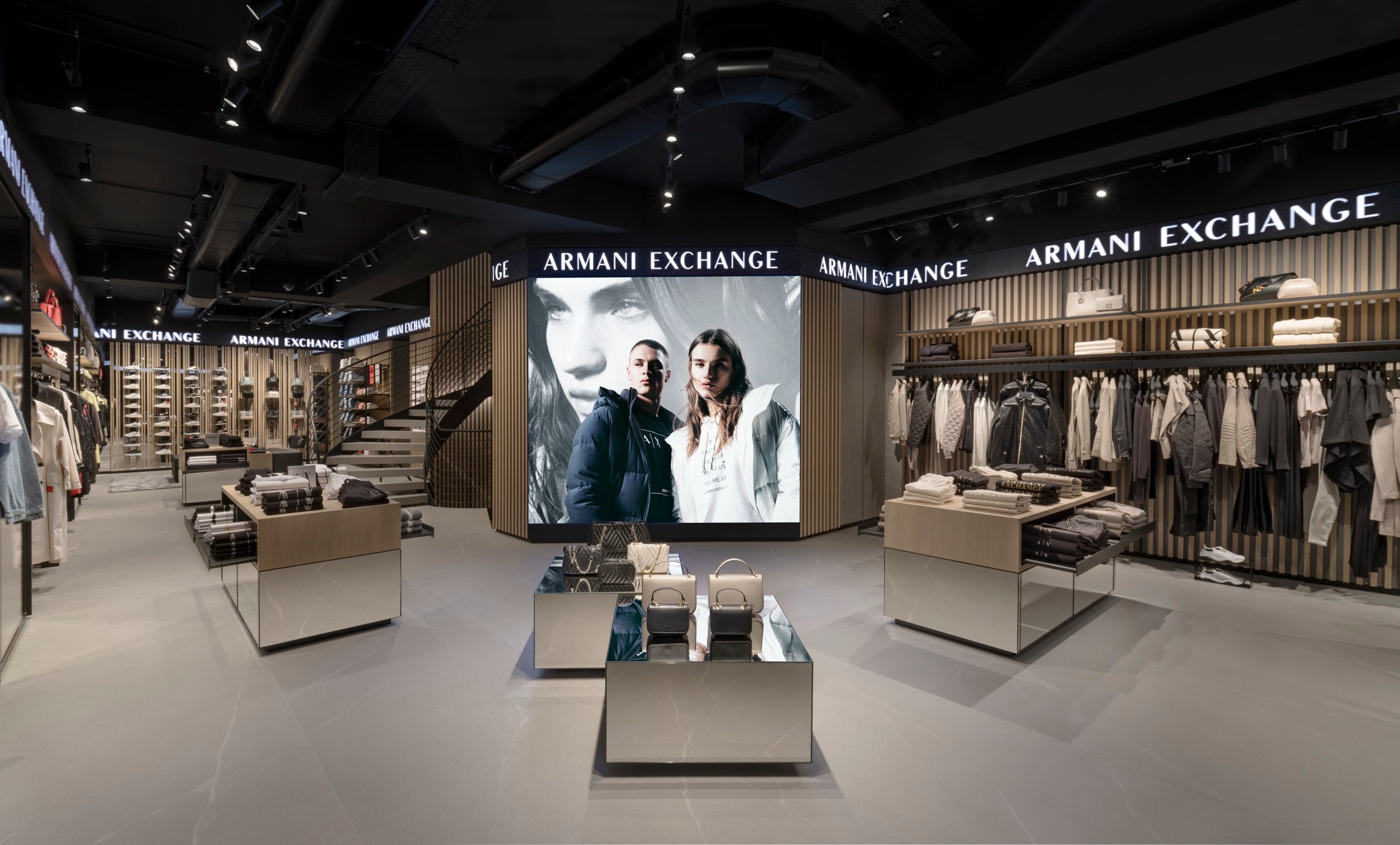 Armani shop exchange showroom