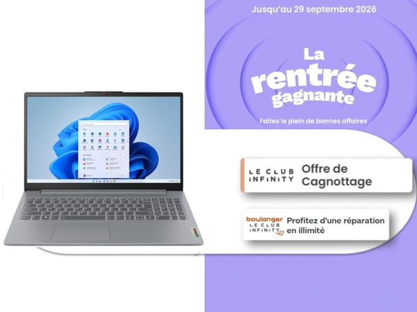 Équipez-vous pour durer : alliez performance et confort de frappe avec nos meilleures offres de rentrée sur l'informatique chez Boulanger Bordeaux Mérignac