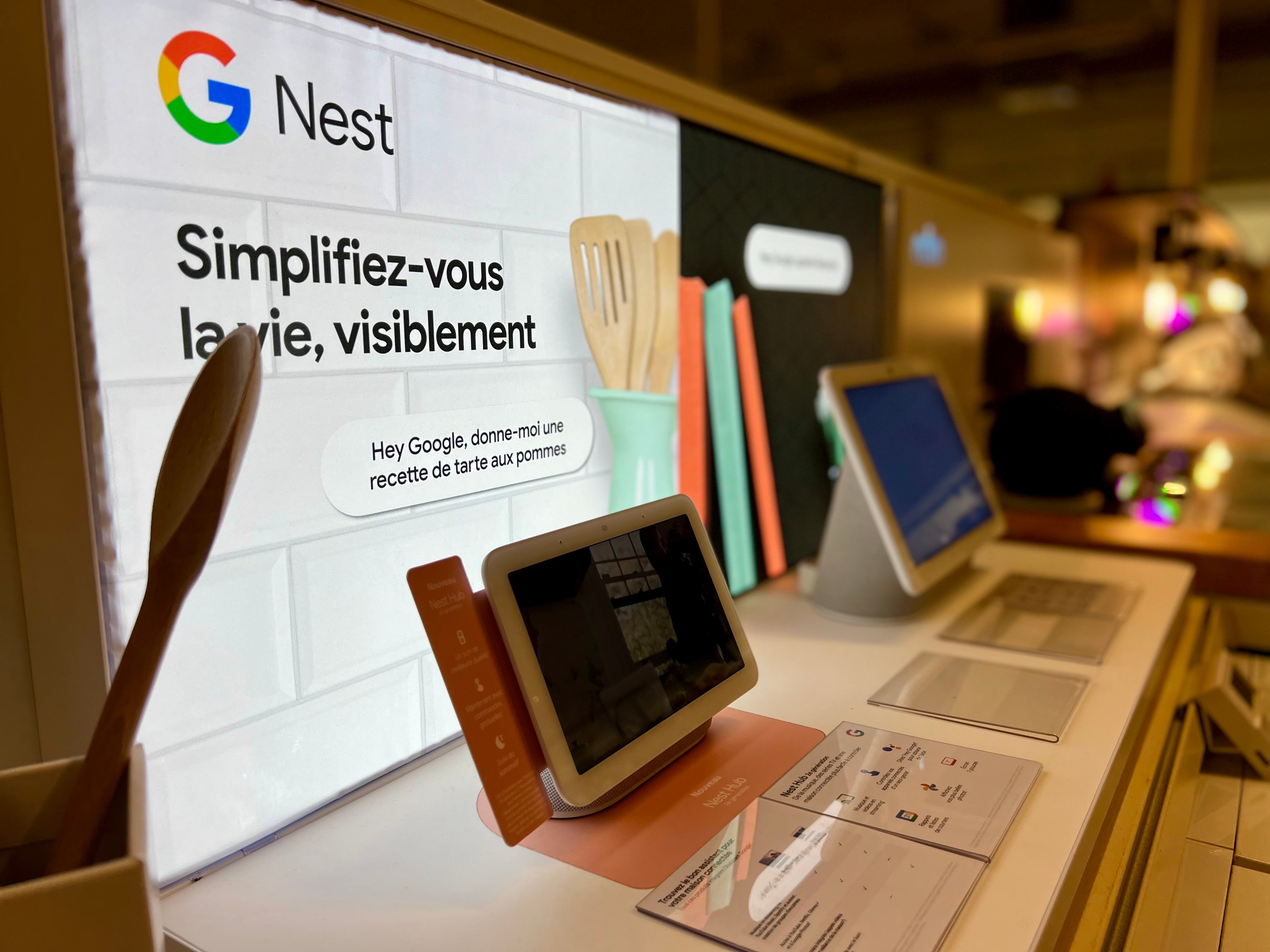 google nest tablette