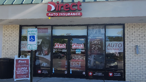Direct Auto Insurance storefront located at  4507 Haygood Rd, Virginia Beach