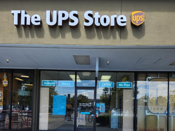 Facade of The UPS Store Sunnyvale