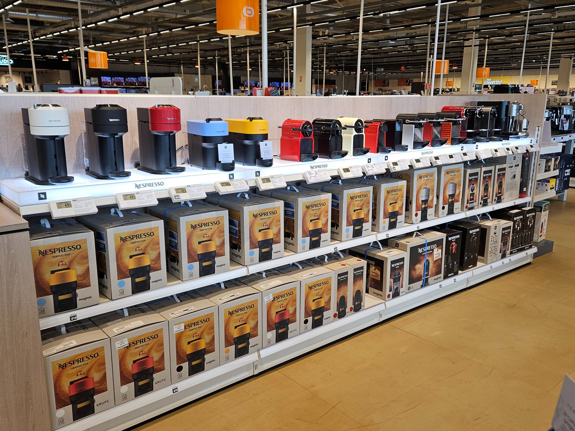 Rayon Nespresso Boulanger Poitiers sud
