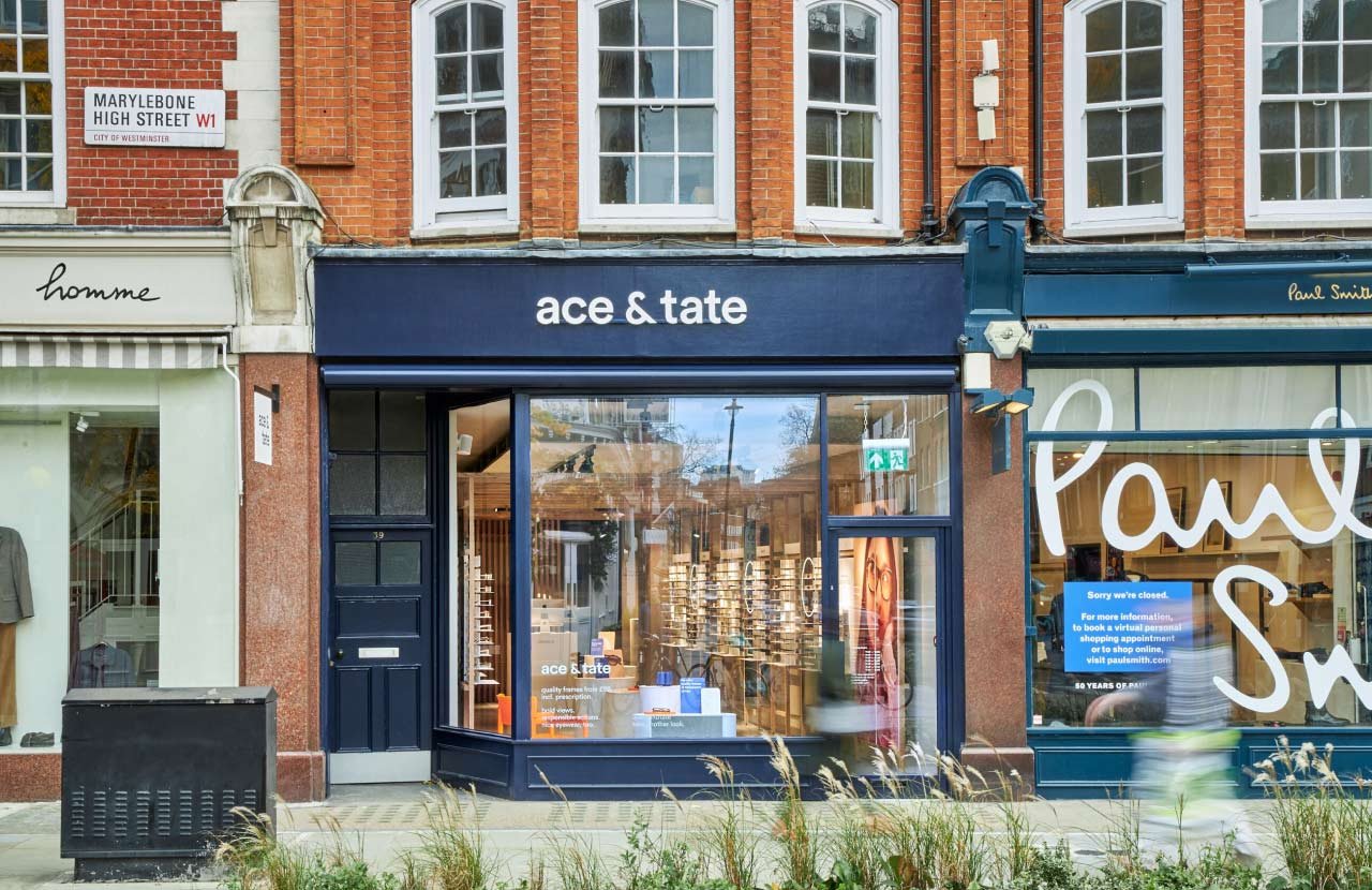 Ace & Tate Marylebone High Street store interior