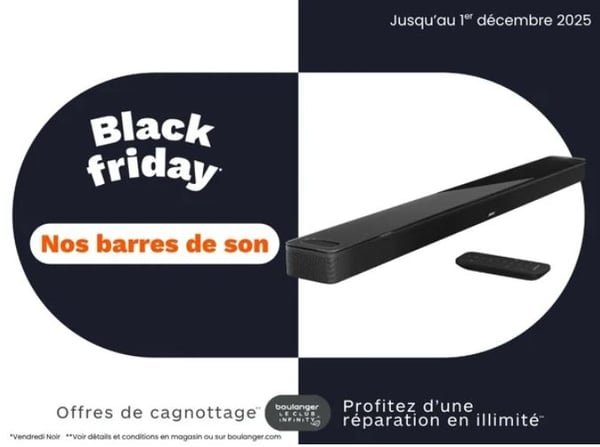 Plongez au cœur du son avec les meilleures barres de son signés Bose, Sony, Samsung et LG 🎶