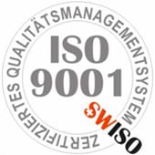 SWISO Zertifiziertes Qualitätsmanagementsystem ISO 9001