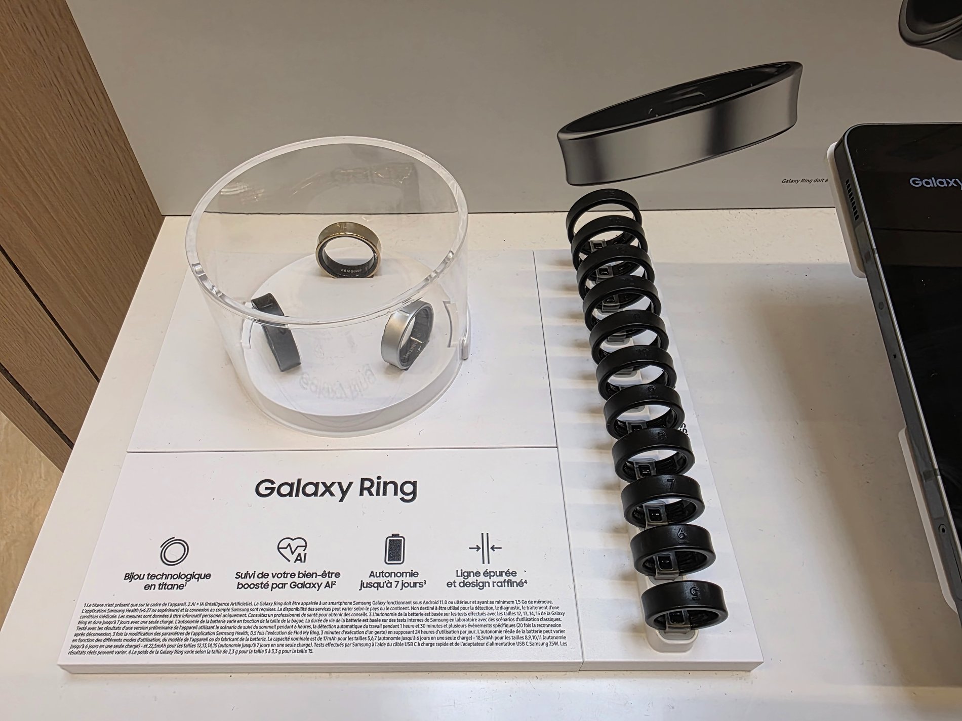 Galaxy Ring Samsung - boulanger Valenciennes - Petite-Forêt