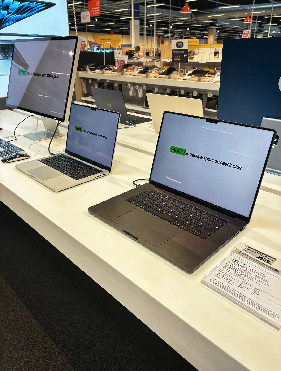Macbook puce M3