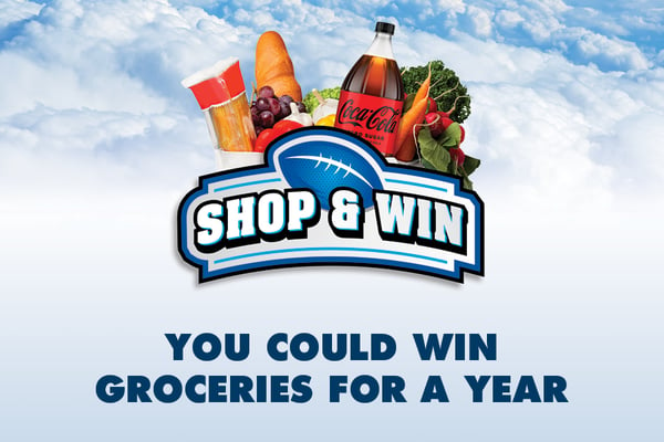 shop and win you could win groceries for a year