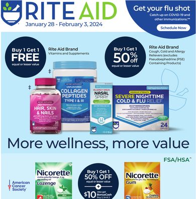 Rite Aid Weekly Ad - January 28th - February 3rd