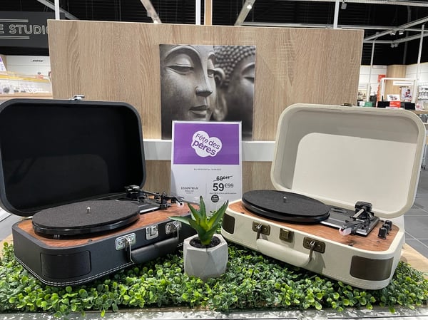 Platine vinyle Essentielb TT-B300BT