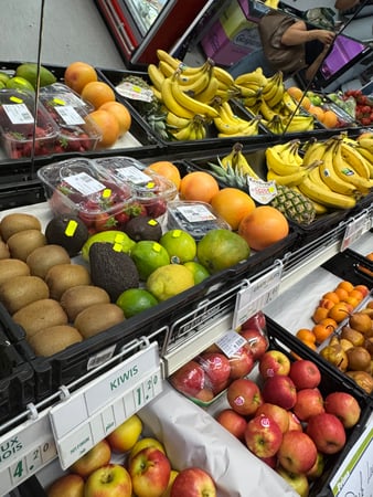 Vente de fruits et légumes