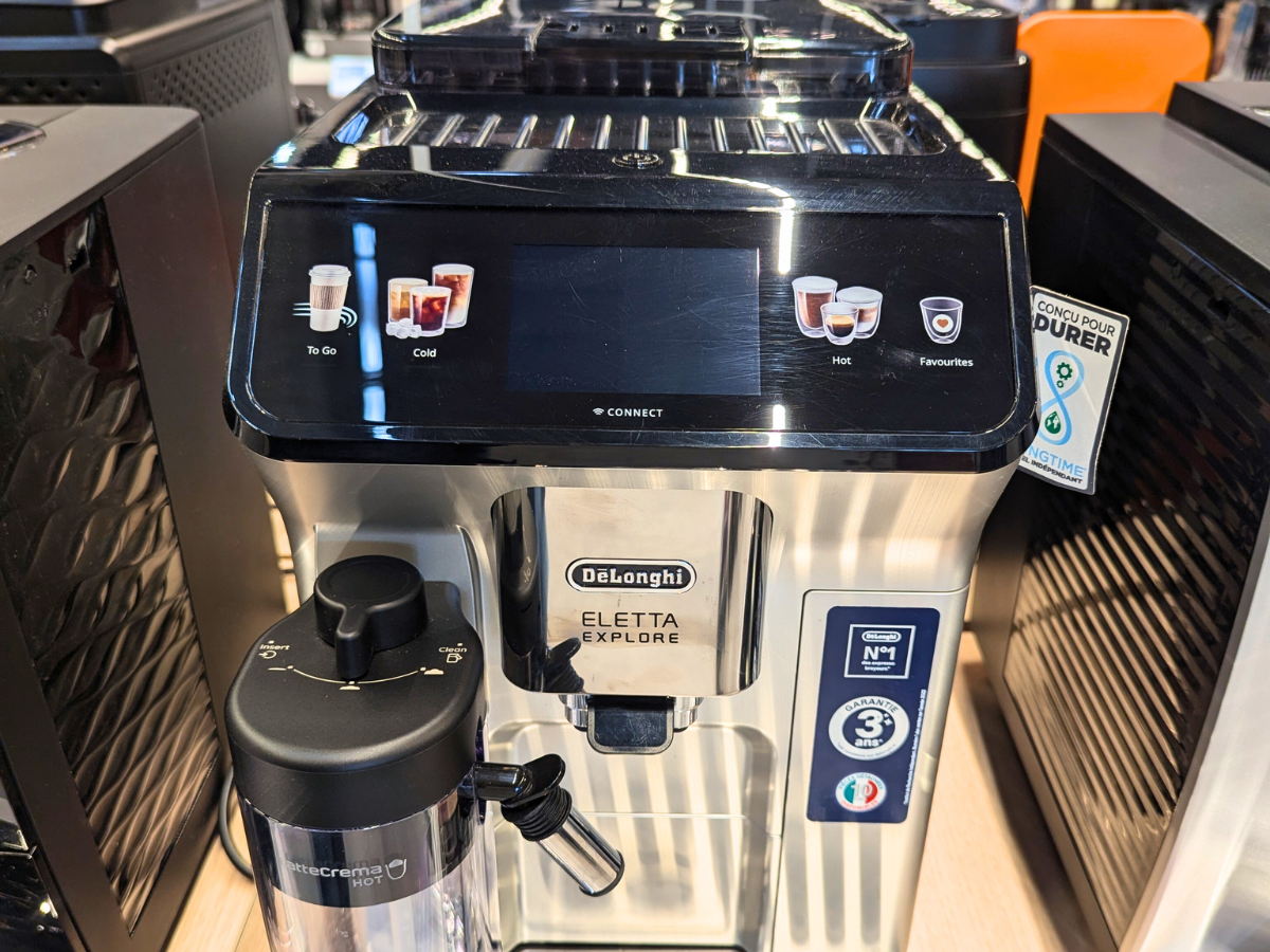 retrouvez la DELONGHI ELETTA EXPLORE chez Boulanger Tours Saint Pierre des Corps