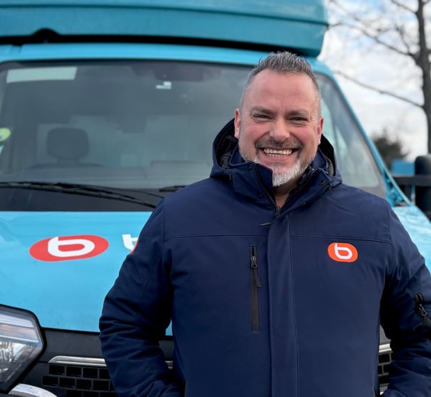 Jérôme livreur à Boulanger Caen Mondeville