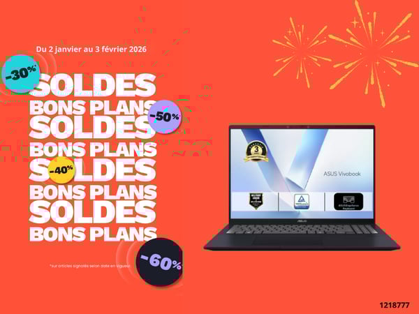 Les Soldes commencent au sein de votre magasin Boulanger Fléville.