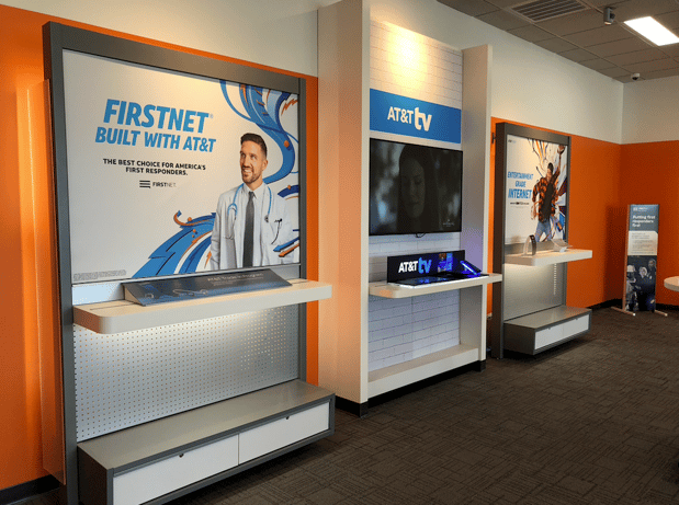 Come in and test drive our live AT&T tv demo