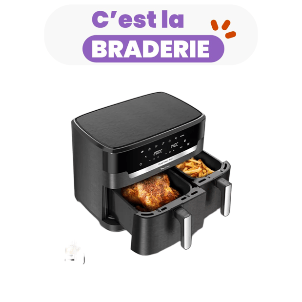 MOULINEX  Easy fry Dual XXL 11L EZ942HF0