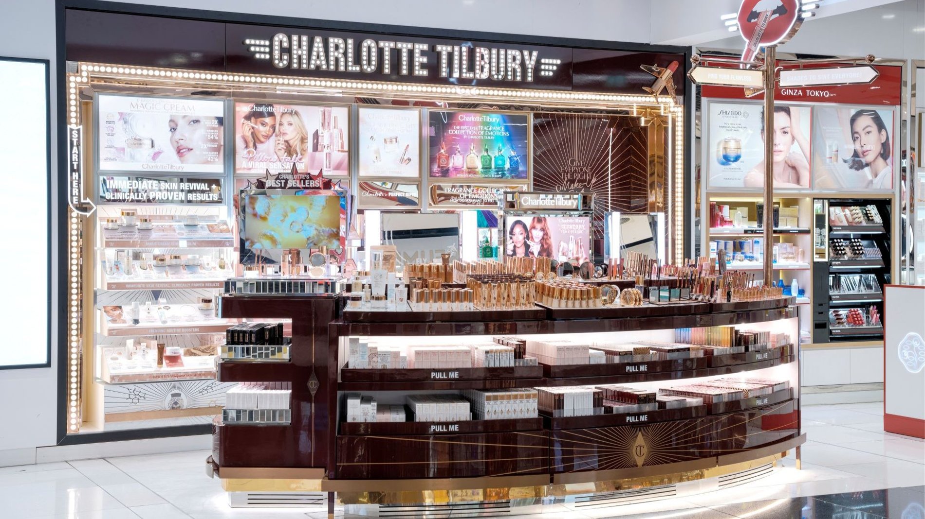 Gatwick Airport South Terminal Charlotte Tilbury Makeup Counter