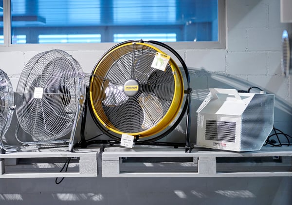 Heizlüfter und Ventilatoren Ausstellung