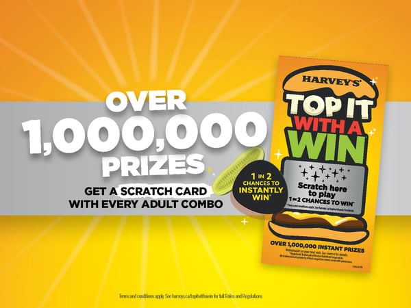 Over 1,000,000 prizes