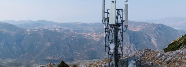 Large radio antenna.