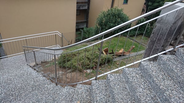 parapetti in acciaio inox