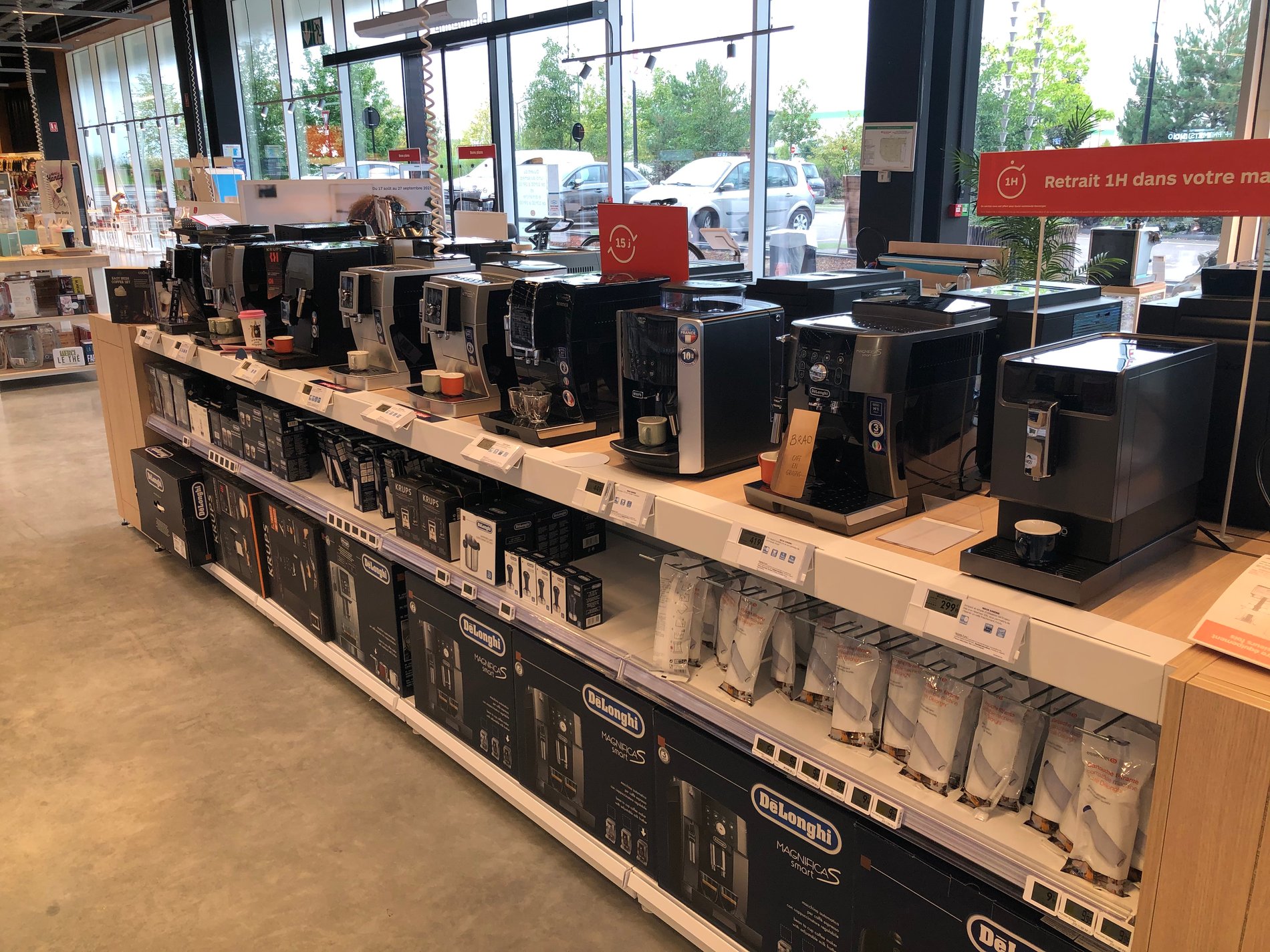Les broyeurs Delonghi disponibles dans votre magasin Boulanger Buchelay