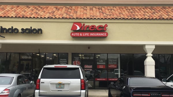 Direct Auto Insurance storefront located at  10131 San Jose Blvd, Jacksonville