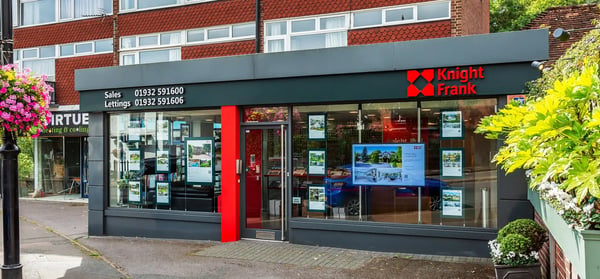 Knight Frank Cobham Estate Agents office store front