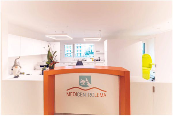 Reception Medicentro Lema Caslano