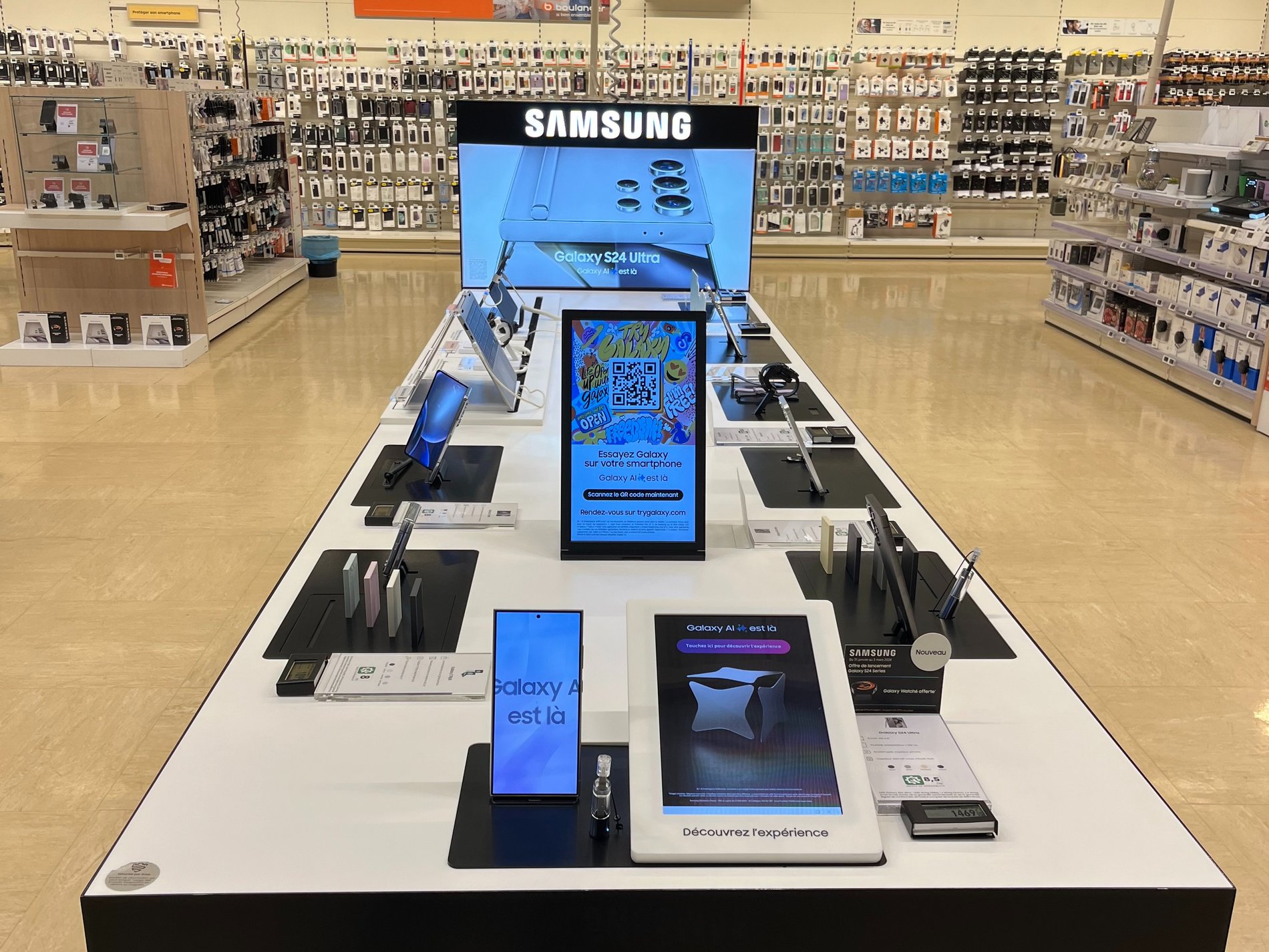 Découvrez les nouveautés de  Samsung