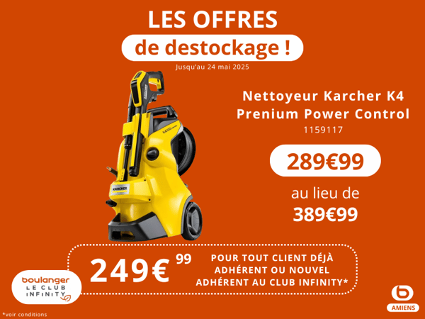 Nettoyeur Karcher, offre destockage